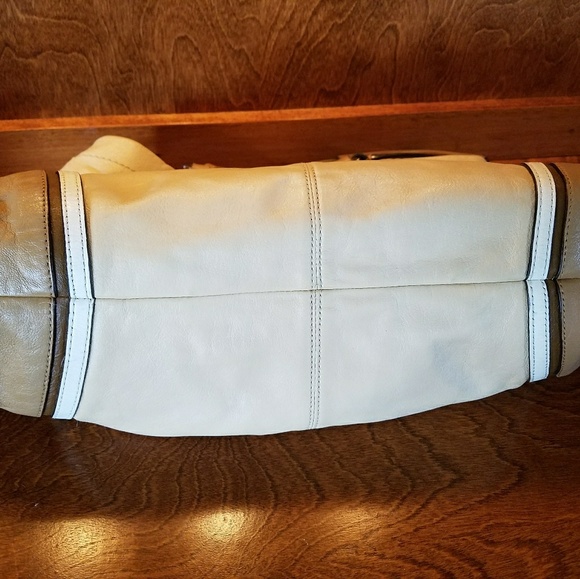 VGUC Coach Bag Tan/Camel Two Tone - Picture 3 of 8